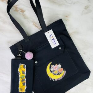 Lyvaa Premium Pocket Tote Bag